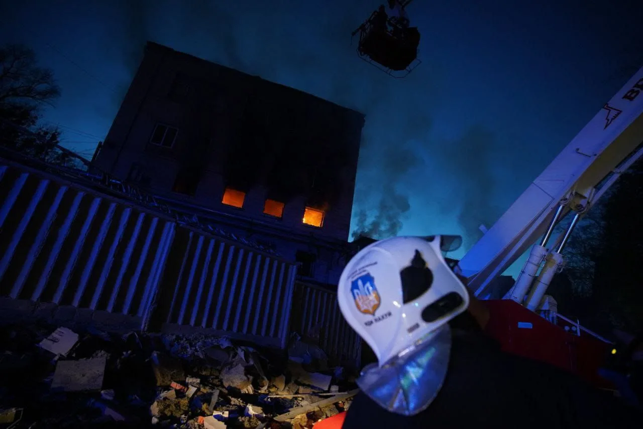 Nine Killed in Overnight Missile and Drone Barrage on Kyiv