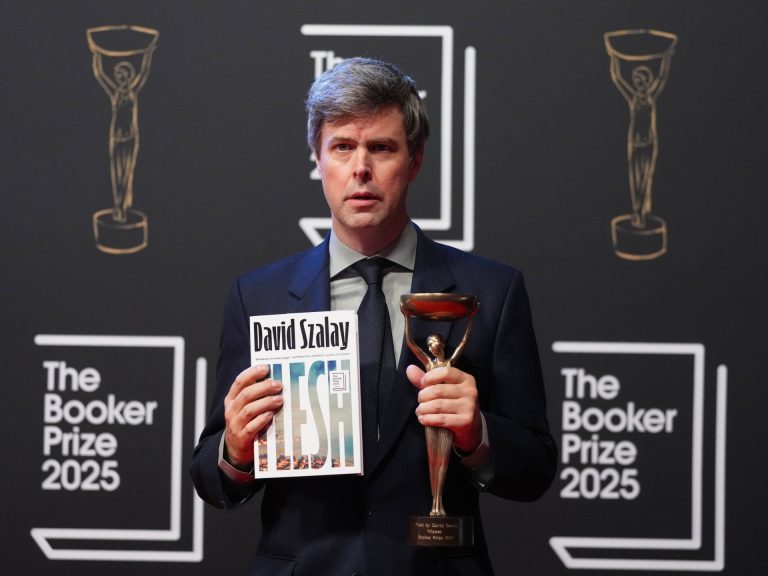David Szalay wins Booker Prize for his novel Flesh